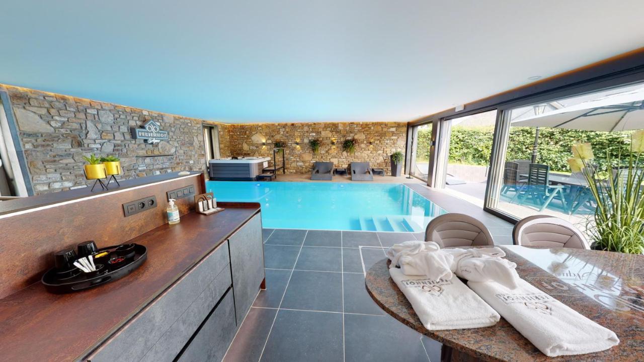 Ferienhof A&B Wellness Villa 12 Personen Hunningen 外观 照片